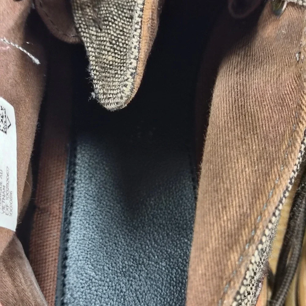 TOMS Paseo Mid Mens 11.5‎ Charcoal Grey Canvas Chukka Boots 10010816 - Picture 12 of 13
